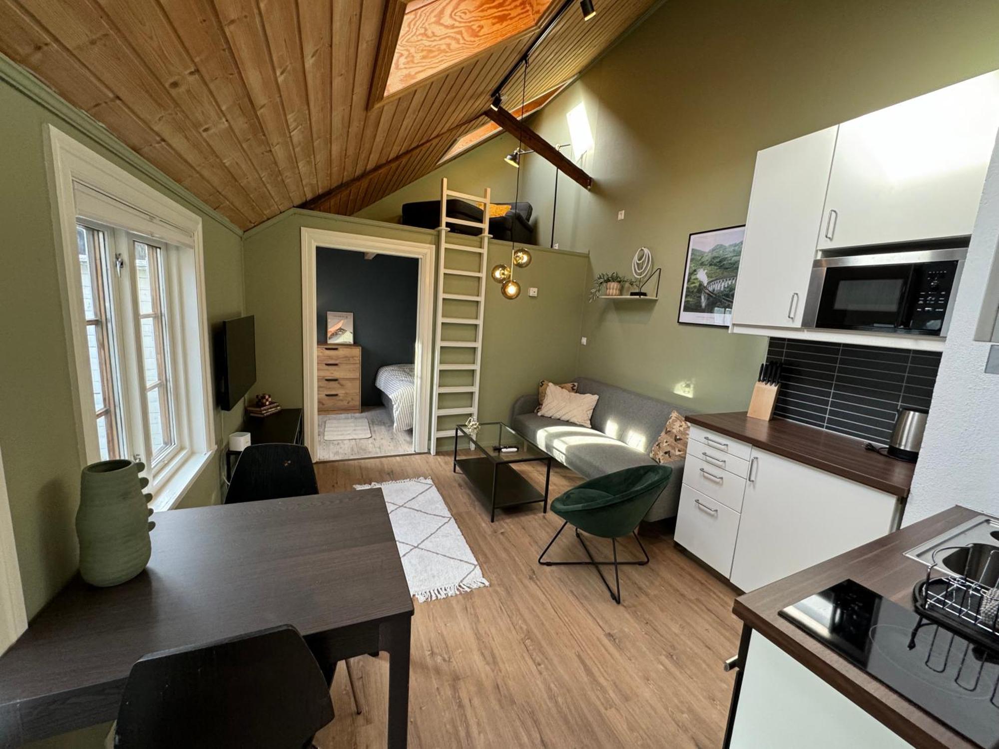 Cozy Backyard Apartment Trondheim Exterior foto